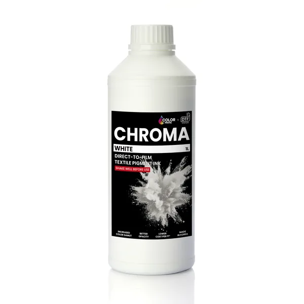 Chroma DTF Inkt wit — detail 1